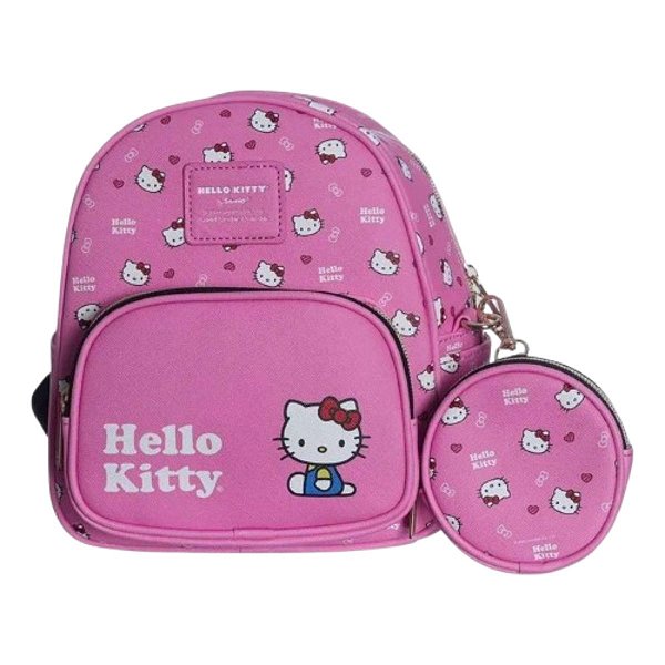Mini Mochila Hello Kitty 25cm 10073307 Zonacriativa