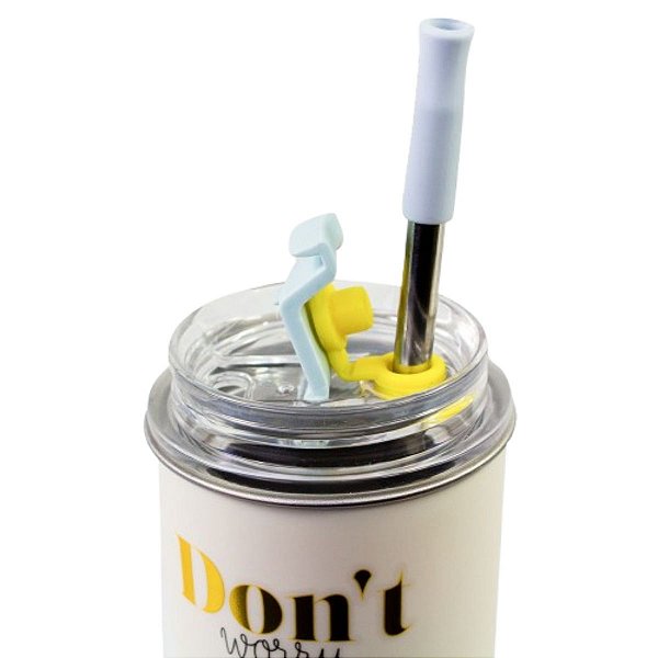Copo Neo C/Canudo Abelhinha Bee 10025891 300ml ZonaCriativa