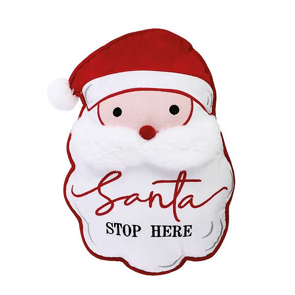 Almofada Natalina Papai Noel 45x33 1034375 Cromus