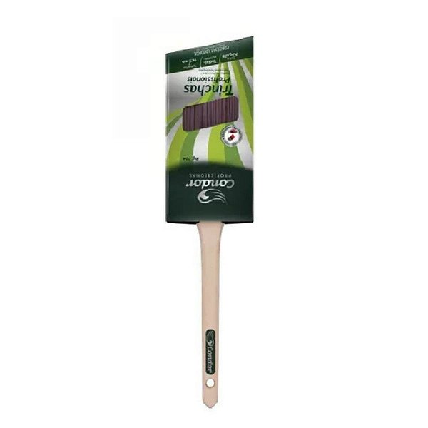 Trincha 704 2 1/2"  Angular Cabo Longo Condor