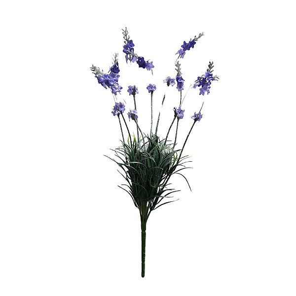 Lavanda Lilás Flor Artificial 30cm FAN68420
