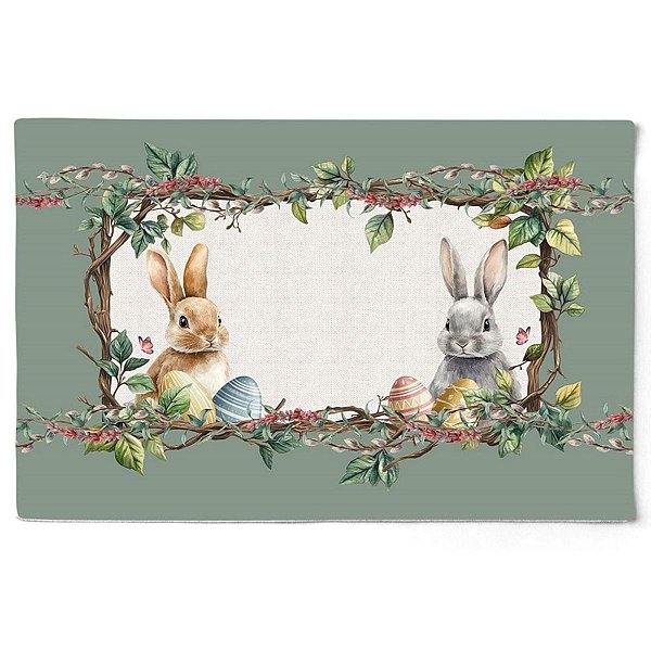 Jogo Americano De Pascoa 48x31,5cm C/2Und 531013 Belchior