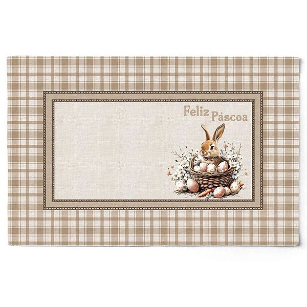 Jogo Americano De Pascoa 48x31,5cm C/2Und 531015 Belchior
