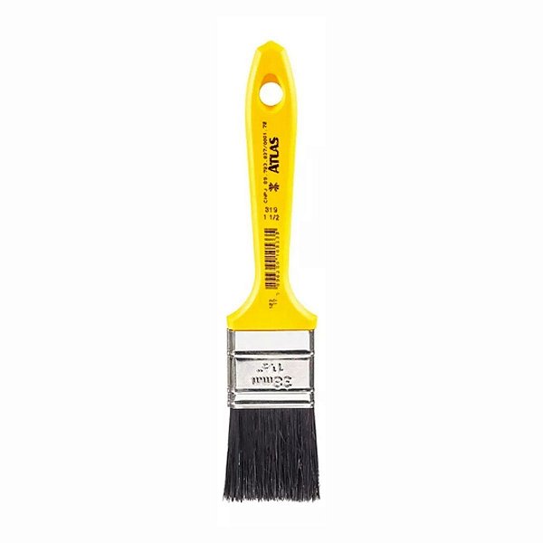 Trincha  319 1 1/2" Gris Esmalte Atlas