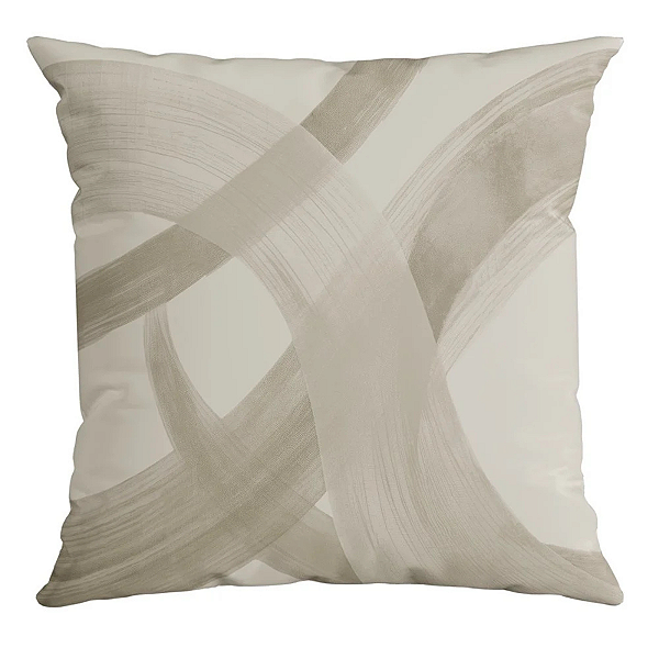 Almofada Elegance Bege 184  Basica 43x43cm Belchior