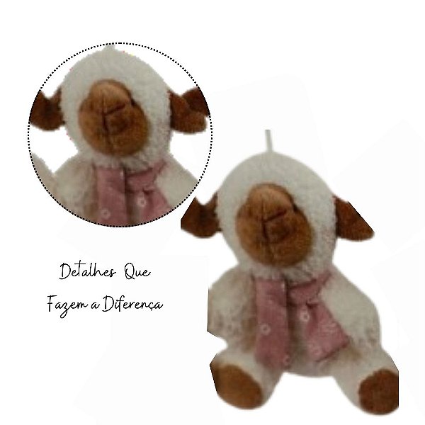 Mini Ovelha Pingente Roxo Candy 13cm 1067179 1Un