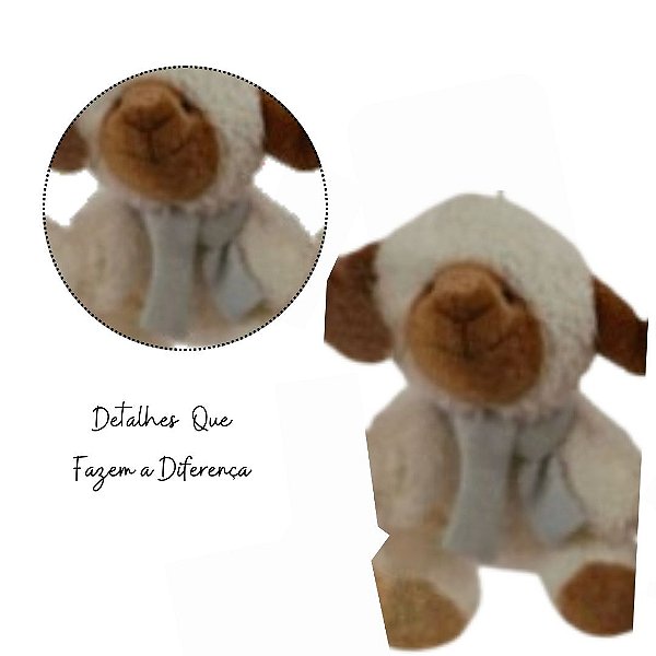 Mini Ovelha Pingente Azul Candy 13cm 1067179 1Un