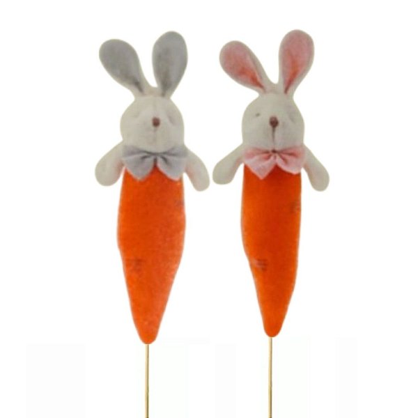 Pick Casal Cenoura De Coelhinho Da Pascoa 38cm 1067133 1Un