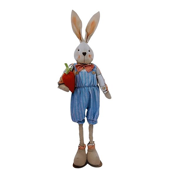Coelho Da Páscoa Patchwork Retrátil Menino 140cm 1067497