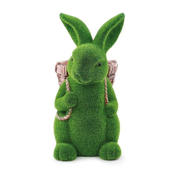 Coelho Da Páscoa Mesh De Grama 36x19x23,5cm 1066727
