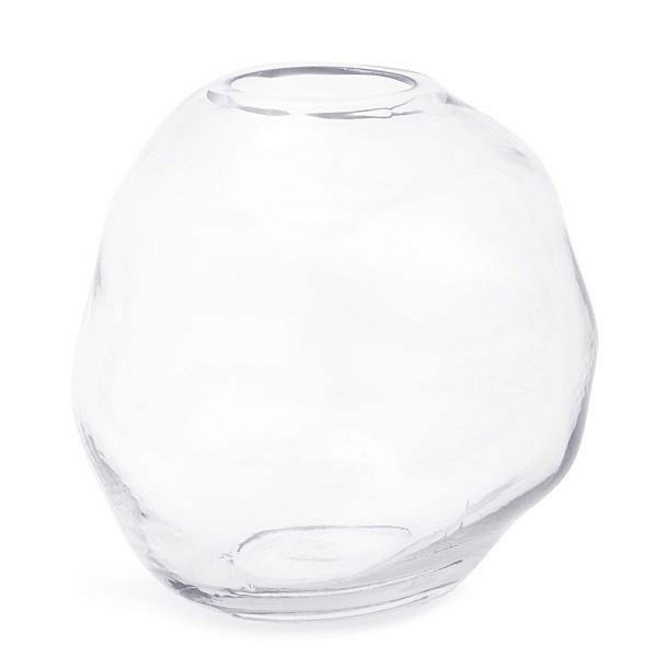 Vaso De Vidro Transparente 18702 21cm Mart