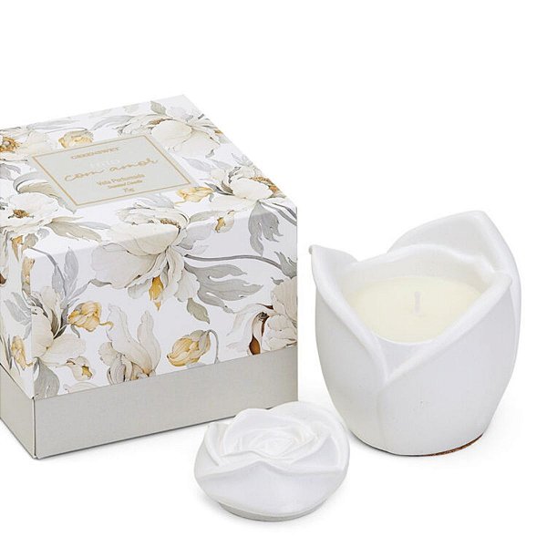 Vela Perfumada Chá Branco Flor P Edição Especial 85g Greenswet