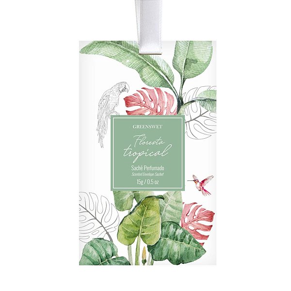Envelope perfumado Floresta Tropical Greenswet
