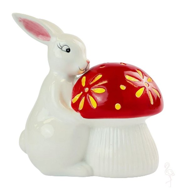 Coelho De Pascoa  Ceramico 17x15cm 1503010001 1Un