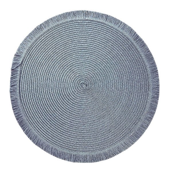 Jogo Americano De Nylon Verde Água AU0081 Diâmetro  33cm 1Un