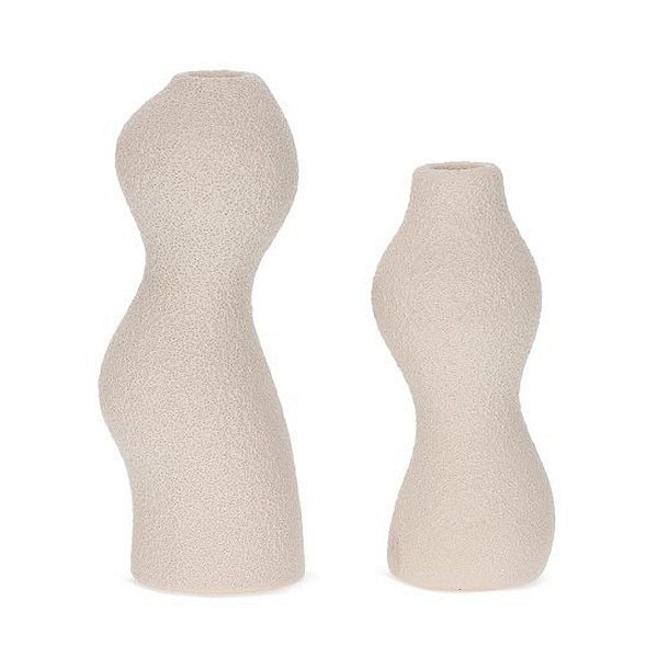 Castiçal Porta Velas Em Poliresina 19805 Kit C/2 Mart