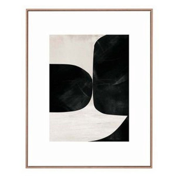 Quadro Minimalista Em Canvas 14268-2 75x60x3cm Tela Mart