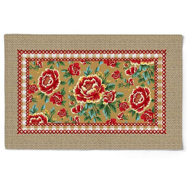 Jogo Americano Festa Junina 48x31,5cm 2Und 548002 Belchior