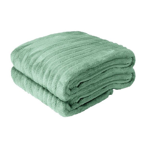 Manta Casal Verde Soft Premium 1,80 m x 2,30 m Belchior