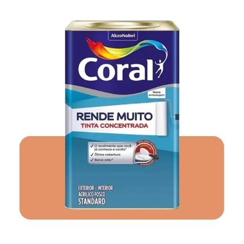 Rende Muito Laranja Imperial 16L Standard Coral