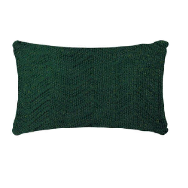 Almofada de Baguete Tricô Verde 203 35x55cm