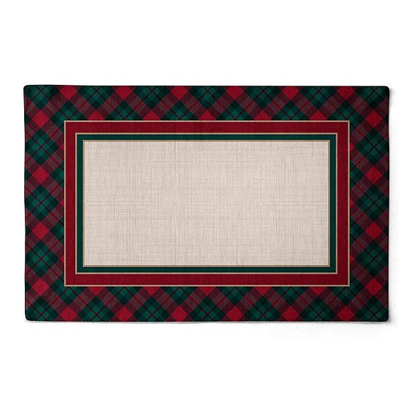 Jogo Americano Natalino Herança Natalina 063 48x30,5cm 2Und