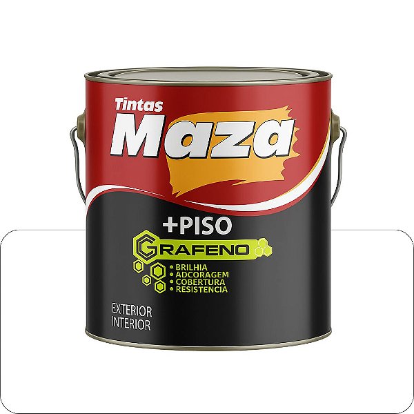 Tinta Piso Grafeno Branco 3,6L Maza