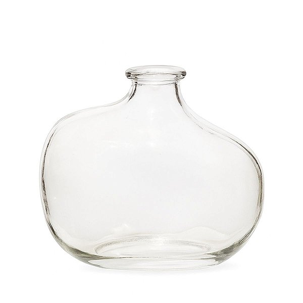 Mini Vaso De Vidro Transparente 19661-P 10x11x6cm Mart 1Unidade