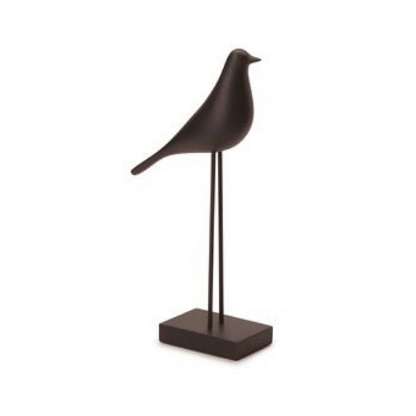 Escultura Decorativa Pássaro P 13905 26,5x5,5x12cm Mart