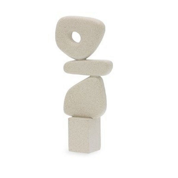 Escultura Pedras Equilíbrio 19632 40,5x19,5x7,5cm  Mart