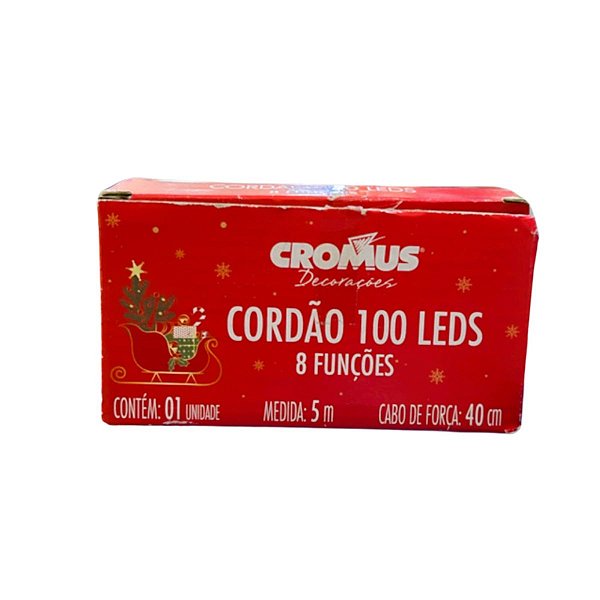 Pisca Pisca Luz 8 Funções Clara 100L 5m 220V 1UN  Cromus