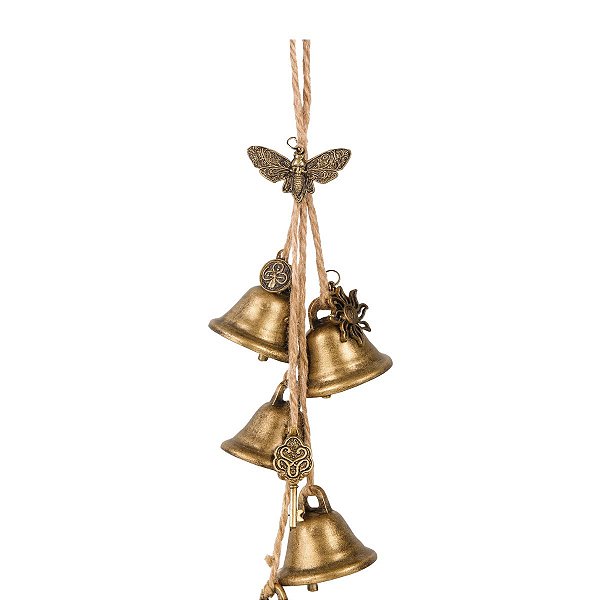 Pingente Sino Dourado 30cm C/1 1047979
