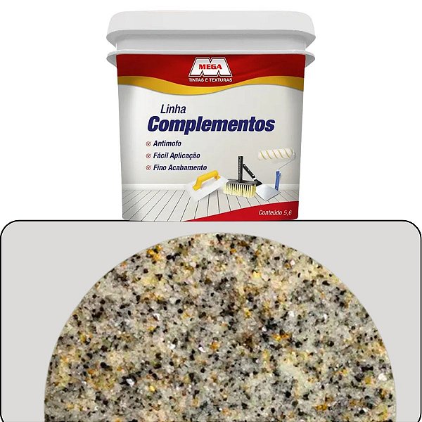 Megaprimer Cinza Fundo Pedras Naturais   3,6L  64210