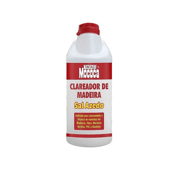 Clareador Para Madeira Sal Azedo 0,500ml  Maza