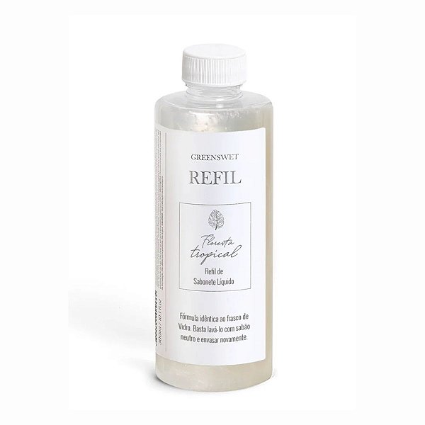 Refil Sabonete Liquido Floresta Tropical 300ml Greenswet