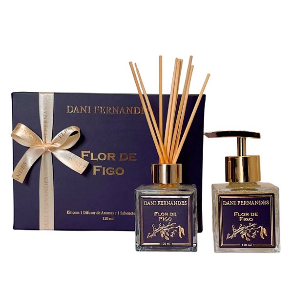 Difusor Kit Presenteavel Flor De Figo 120ml DaniFernandes
