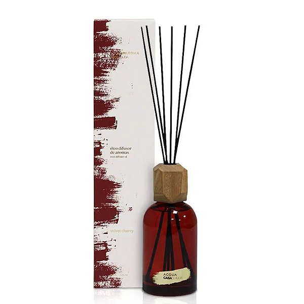 Difusor Casa Cláudia  Velvet Cherry 350ml acquaaroma