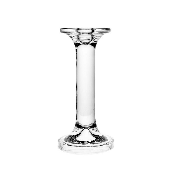 Candelabro Castiçal Porta Velas de Vidro 8x16cm 61729