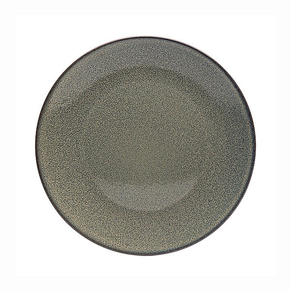 Prato P/ Sobremesa De Cerâmica Musk Verde 20cm 18226 Wolff