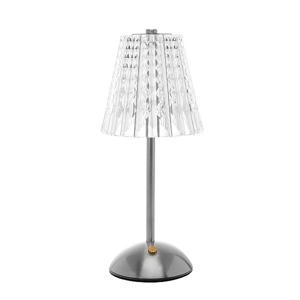 Luminária de Mesa Led 3 Tons Usb 12,5x30cm Plástico 61828