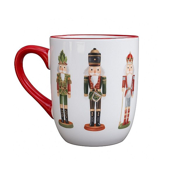 Caneca Natalina Quebra-Nozes 15cm C/1Unid 300ml MP1745