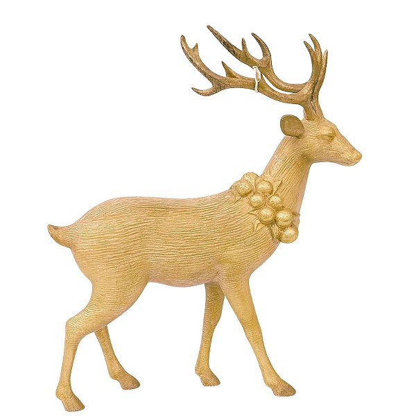 Rena Natalina 33cm C/1unid DE Resina RS3961