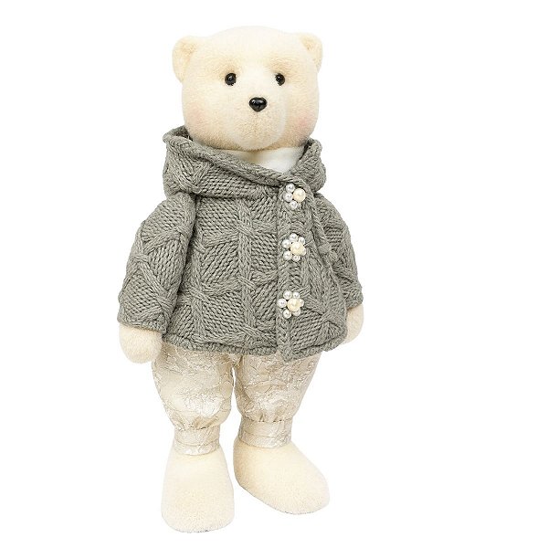 Urso Natalino Colorido 46cm C/1unid BT4174