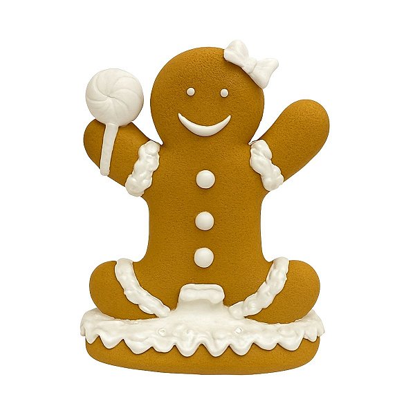 Boneco Natalino Ginger 15cm C/1unid RS3571