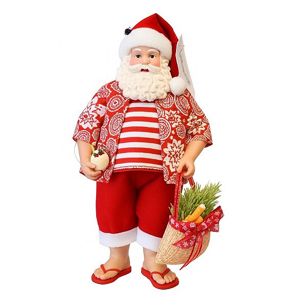 Papai Noel De Ferias 26cm 1Un