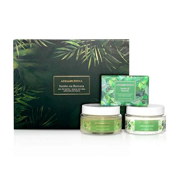 Kit Banho de Floresta Acqua Aroma Tropicaliza