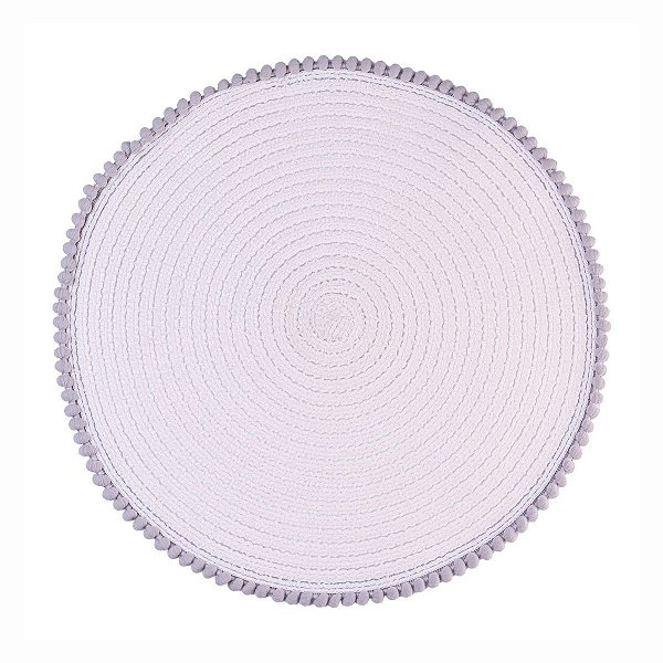 Lugar Americano Lamour 36cm Bege Poliéster 1Un 61983