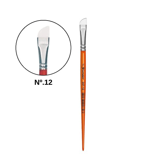 Pincel 347 12 Artístico 1Unidade Condor
