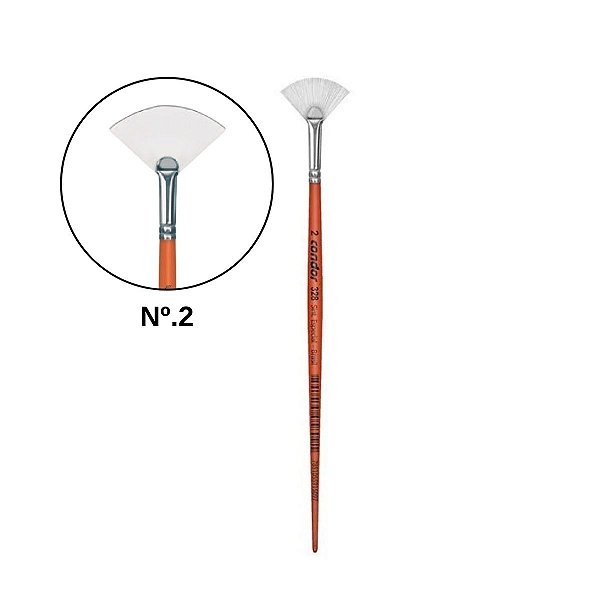 Pincel 328 2  Artístico 1Unidade Condor