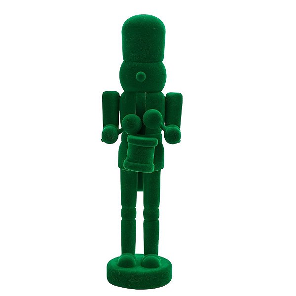 Soldado de Chumbo Plastico Flocado Verde 20cm 1079802